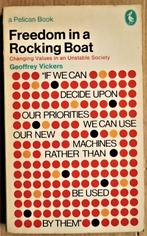 Freedom in a Rocking Boat - 1972 - Geoffrey Vickers, Psychologie sociale, Utilisé, Envoi, Geoffrey Vickers