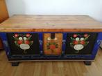 Antieke houten koffer, Ophalen, Gebruikt, 50 tot 100 cm, Minder dan 50 cm