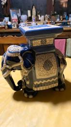 Mooie blauwe olifant in perfecte staat, Antiek en Kunst, Ophalen of Verzenden