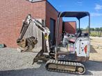 minigraver Bobcat E17, Ophalen, Graafmachine