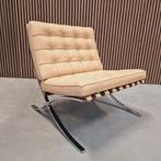 Knoll Barcelona chair - Relax Venezia Naturel, Ophalen of Verzenden