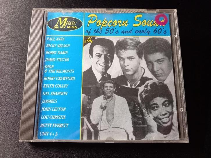 Popcorn Sound Of The 50's And Early 60's - CD = Mint, Cd's en Dvd's, Cd's | Pop, Zo goed als nieuw, 1960 tot 1980, Ophalen of Verzenden