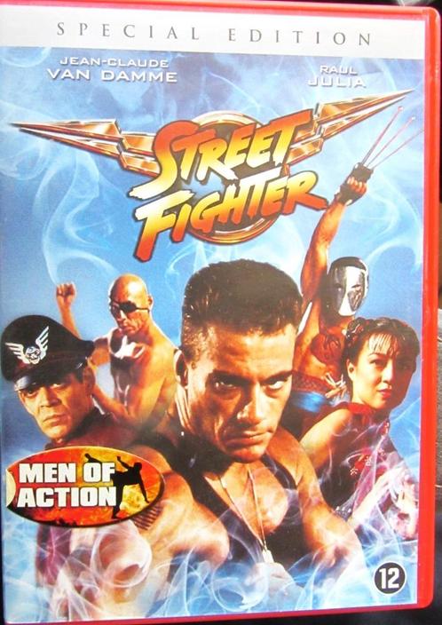 DVD ACTIE- STREET FIGHTER (JEAN CLAUDE VAN DAMME)-ZELDZAAM, Cd's en Dvd's, Dvd's | Actie, Zo goed als nieuw, Actiethriller, Alle leeftijden