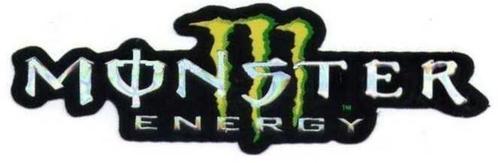 Monster Energy metallic sticker #5, Motoren, Accessoires | Stickers, Verzenden