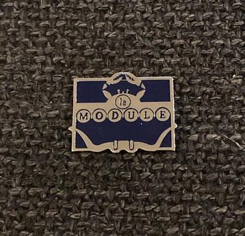 PIN - LE MODULE - KRAB - CRABE, Envoi, Utilisé, Animal et Nature, Insigne ou Pin's