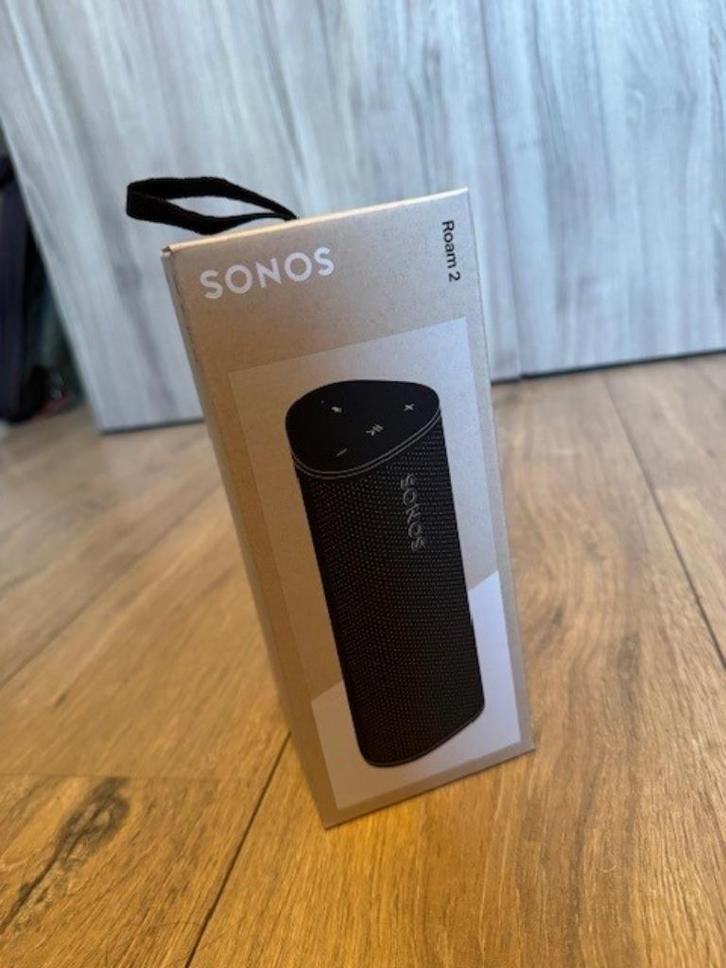 Sonos Roam 2 Zwart (Nieuw ongeopend), Audio, Tv en Foto, Luidsprekerboxen, Nieuw, Overige typen, Minder dan 60 watt, Sonos, Ophalen