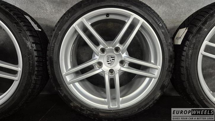19 inch Porsche carrera 911 991 velgen 19 inch + winterbande, Auto-onderdelen, Banden en Velgen, Banden en Velgen, Winterbanden