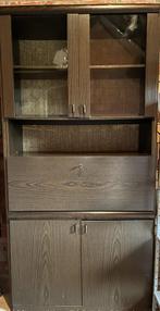 Buffetkast, Ophalen, Gebruikt, 100 tot 150 cm, Glas