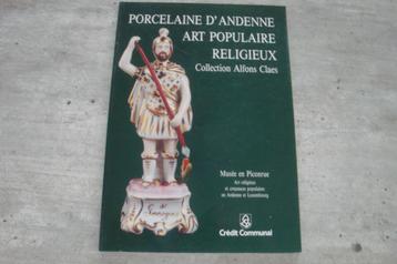PORCELAINE D'ANDENNE-ART POPULAIRE RELIGIEUX