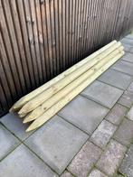 Houten, ronde boompalen Cartri 160 x 6 cm - 9 stuks, Tuin en Terras, Ophalen, Nieuw