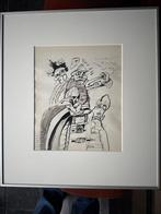 Lucebert  Pentekening  Inkt / Aquarel, Antiek en Kunst, Ophalen