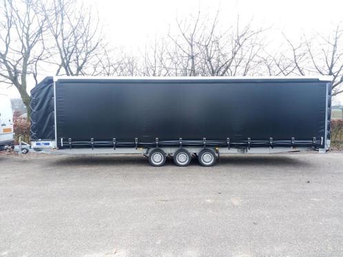 Blyss Atlas II gesloten schuifzeil tridem aanhanger 850cm, Auto diversen, Aanhangers en Bagagewagens, Zo goed als nieuw, Ophalen
