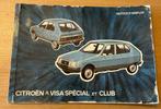 Manuel citroen visa club 1979, Ophalen of Verzenden