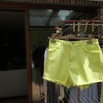 Denim short nieuw gerafeld geel Twinset mt 38 (it42), Neuf, Twinset, Taille 38/40 (M), Courts