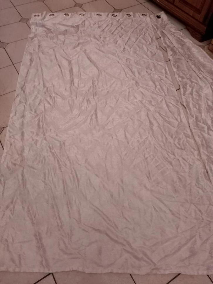 tentures en bon état (mais à repasser) en 2 pièces,, Maison & Meubles, Ameublement | Rideaux & Stores à lamelles, Enlèvement ou Envoi