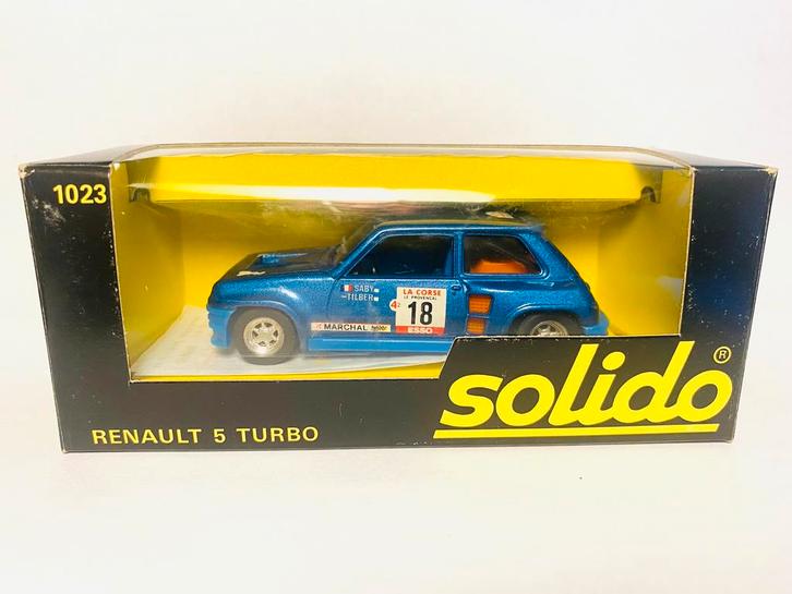 Solido Renault 5 Turbo, Hobby en Vrije tijd, Modelauto's | 1:43, Nieuw, Auto, Solido, Verzenden