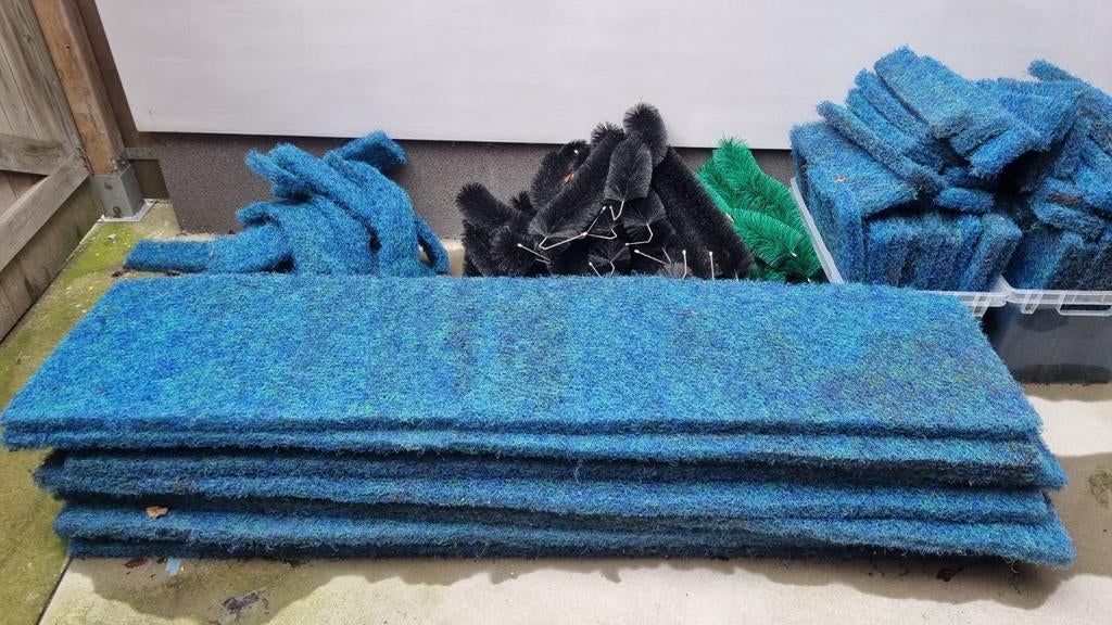 Filtermateriaal vijver, Ophalen, Gebruikt