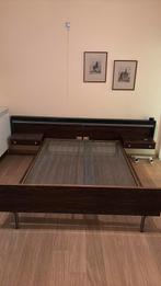 Vintage bed en dressoir met spiegel, Antiek en Kunst, Ophalen