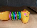 Fisher Price - rammelaar  - giraf  - vintage, Ophalen of Verzenden, Zo goed als nieuw, Rammelaar