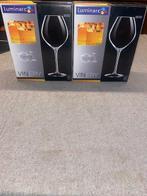 4 Wijnglazen LUMINARC, Ophalen of Verzenden