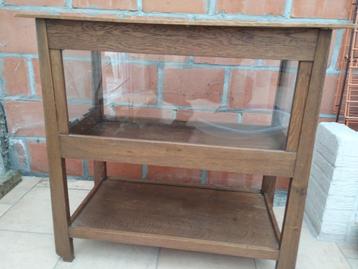 Theekastje vintage, 25 à 50 cm, Avec tablette(s), Moins de 100 cm, Enlèvement