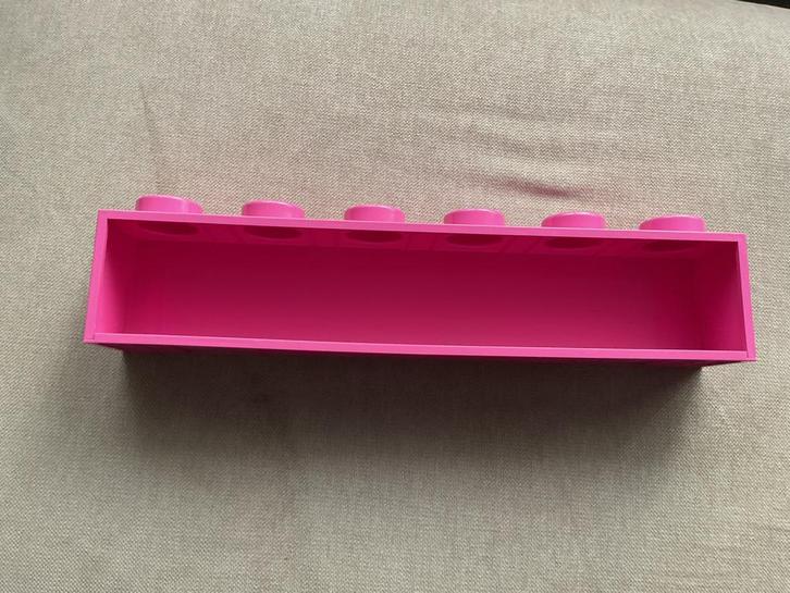 LEGO boekenplank roze, Kinderen en Baby's, Speelgoed | Duplo en Lego, Zo goed als nieuw, Lego, Ophalen of Verzenden