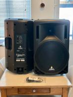 Te koop: 2x Behringer B215A actieve monitors – set, Muziek en Instrumenten, Versterkers | Keyboard, Monitor en PA, Ophalen, Zo goed als nieuw