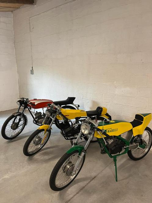 Lot 3 oldtimer brommers - Ducati - Minarelli - Omer, Fietsen en Brommers, Brommers | Oldtimers, Ophalen of Verzenden