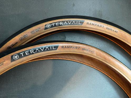 2x Nieuwe Teravail – 650B x 47/27.5 x 1.85 – Tubeless Ready, Fietsen en Brommers, Brommeronderdelen | Puch, Nieuw, Overige typen