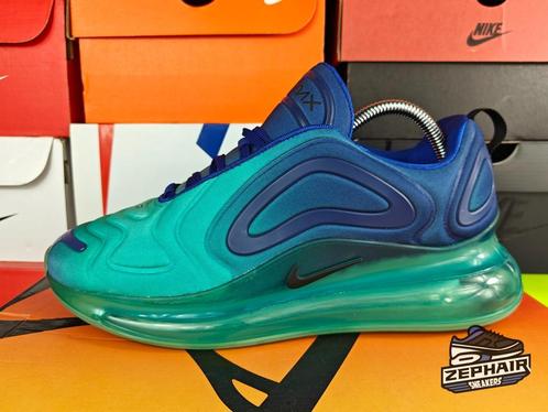 Nike Air Max 720 'Sea Forest' EU43 2018, Kleding | Heren, Schoenen, Gedragen, Sneakers, Blauw, Ophalen of Verzenden
