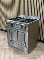 Luxe La Cornue Inox 80 cm breed  + Coup de Feu, Elektronische apparatuur, Fornuizen, Ophalen of Verzenden, Grill, Gas