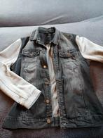 Jeansjas zwart merk bershka – maat l – 1x gedragen, Kleding | Heren, Maat 52/54 (L), Zwart, Ophalen of Verzenden, Zo goed als nieuw