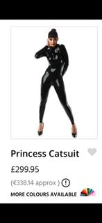Latex Catsuit Libidex, Kleding | Dames, Maat 38/40 (M), Zwart, Libidex, Ophalen of Verzenden