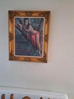 Schilderij, zigeuner meisje., Ophalen of Verzenden