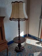 authentieke staanlamp te koop, Huis en Inrichting, Lampen | Vloerlampen, 150 tot 200 cm, Gebruikt, Hout, Ophalen
