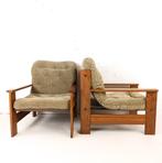 2x vintage sling back fauteuil, Antiek en Kunst, Antiek | Meubels | Stoelen en Sofa's, Ophalen