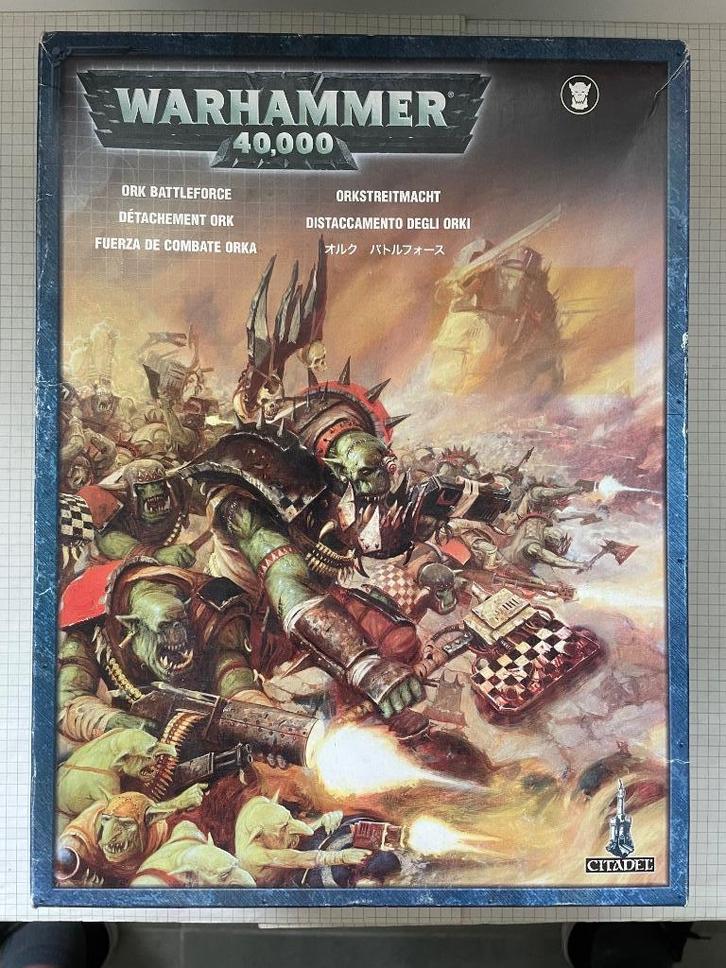 Détachement/Battleforce Ork pour Warhammer 40000, Hobby en Vrije tijd, Wargaming, Gebruikt, Warhammer 40000, Figuurtje(s), Ophalen of Verzenden