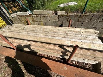 Doka balken en poutrel, Enlèvement, Utilisé