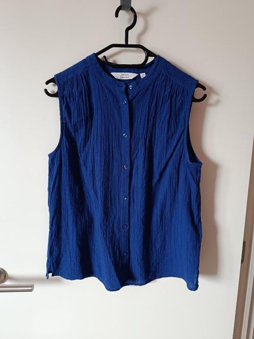 Koningsblauw hemdje van & other stories, Kleding | Dames, Topjes, Zo goed als nieuw, Maat 36 (S), Blauw, Zonder mouw, Ophalen of Verzenden