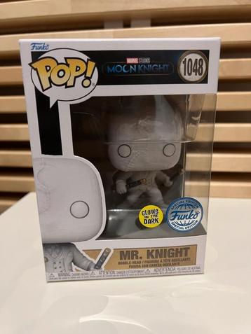 Funko pop! - moonknight - mr. Knight #1048 glow in the dark  beschikbaar voor biedingen