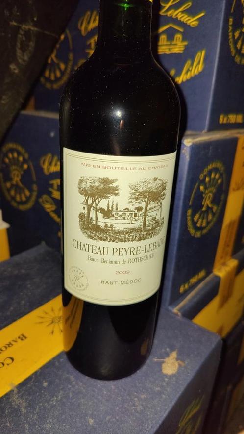 Château Peyre-Lebade 2009 OCB6 de la famille Lafite, Collections, Vins, Comme neuf, Enlèvement ou Envoi