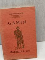 Gamin Jos Vierstraete matricuul 1643, Ophalen of Verzenden, Gelezen