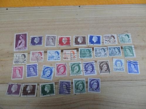 Canada 31 timbres oblitérés Elisabeth II état voir photos, Timbres & Monnaies, Timbres | Amérique, Affranchi, Amérique du Nord