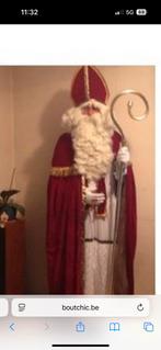 Costume professionnel de St Nicolas en velours, Divers, Enlèvement, Comme neuf