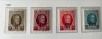 België 1927 – Set Leopold II met opdruk (OBP 274-277) Postfr, Ophalen of Verzenden