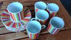 Koffieset, Ophalen, Zo goed als nieuw, Porselein, Kop(pen) en/of Schotel(s)