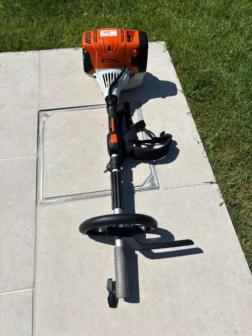 STIHL Benzine Combimotor KM 131 R, Tuin en Terras, Bosmaaiers, Gebruikt, Benzine, Ophalen
