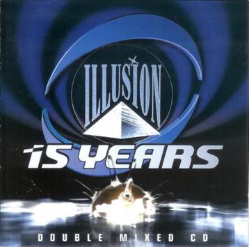 961 - ILLUSION - 15 YEARS - DOUBLE MIXED CD - 2CD - NIEUW beschikbaar voor biedingen