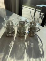 6 theeglazen Duralex, Ophalen of Verzenden, Zo goed als nieuw