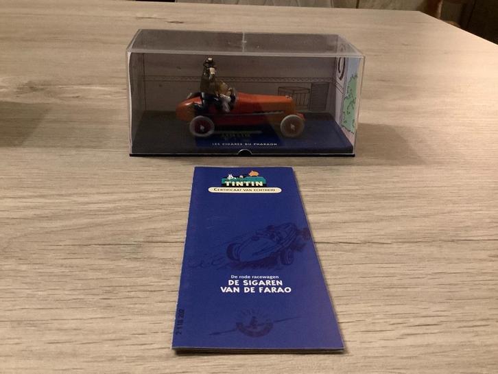 Kuifje miniatuur auto de sigaren van de Farao (Nieuw) (2002), Verzamelen, Stripfiguren, Nieuw, Beeldje of Figuurtje, Kuifje, Ophalen of Verzenden